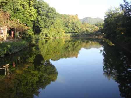 嵐山　小倉池