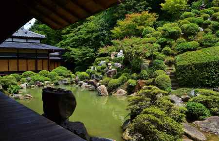 名勝庭園　智積院