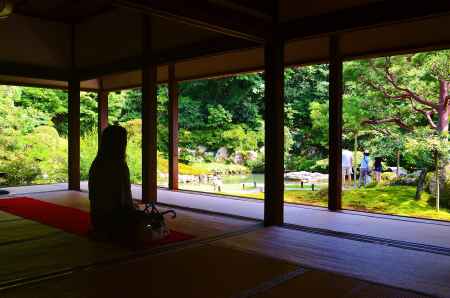 初夏の庭園　青蓮院