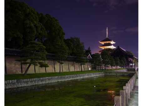 東寺夜景