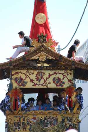 祇園祭　後祭曳き初め