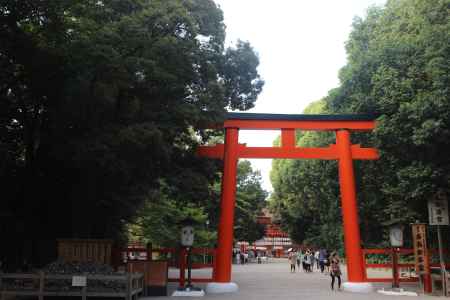 下鴨神社　鳥居１