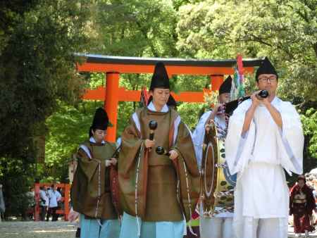 下鴨神社　斎王代御禊儀・古式道奉納4