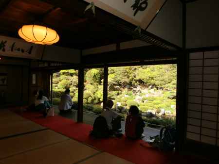 等持院　庭園