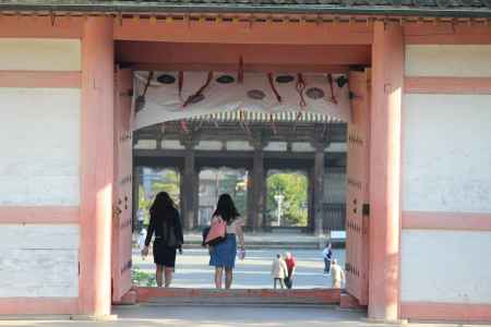 仁和寺　中門からの眺め