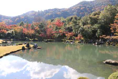 天龍寺　曹源池庭園