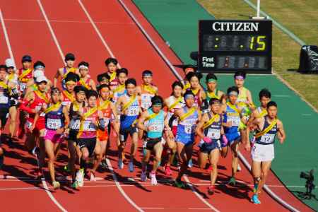 全国高校駅伝 ランナ－