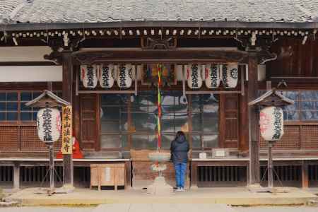 虚空蔵法輪寺　お祈り