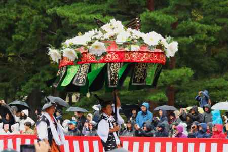 時代祭　風流傘