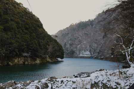 嵐山公園保津川渓谷