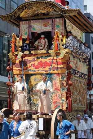 祇園祭　前祭り　菊水鉾