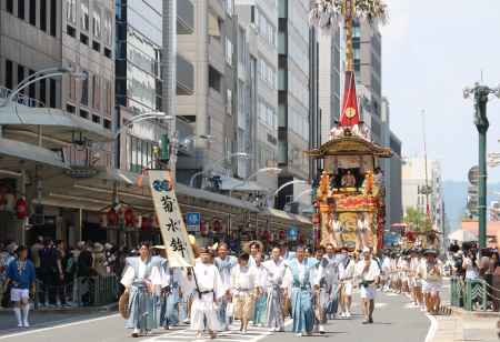 祇園祭　前祭り　菊水鉾