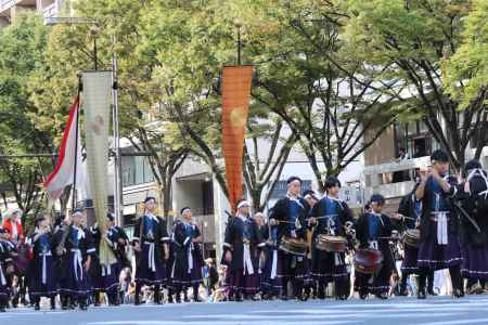 時代祭り　維新勤王隊列