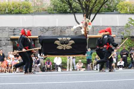 時代祭り　徳川城使上洛列　長持