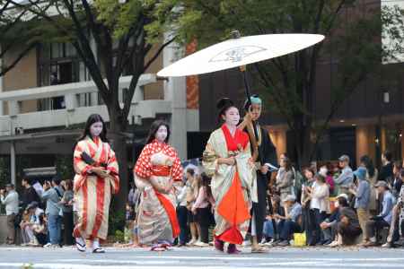 時代祭り　江戸時代夫人列　吉野大夫