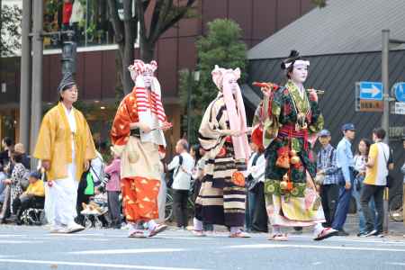 時代祭り　江戸時代夫人列　出雲阿国