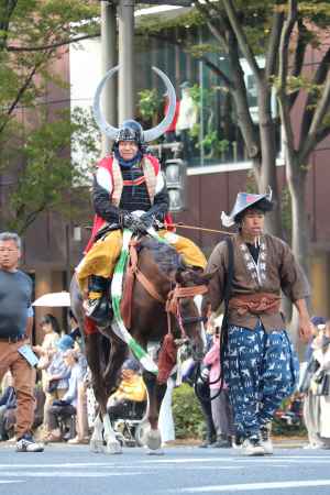 時代祭り　安土・桃山時代　織田公上洛列　滝川一益