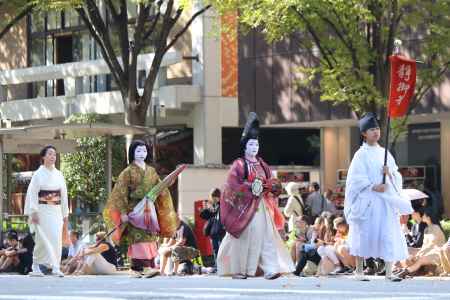 時代祭り　中世夫人列　静御前