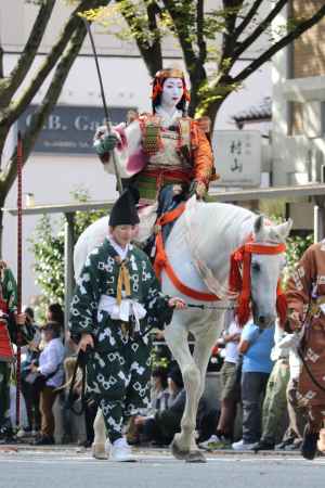 時代祭り　中世夫人列　巴御前