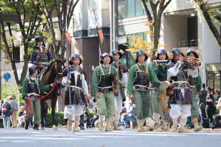 時代祭り　延暦時代　延暦武官行進列