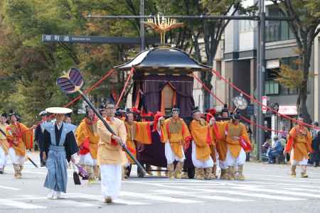 時代祭り　神幸列