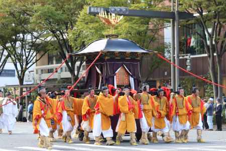 時代祭り　神幸列
