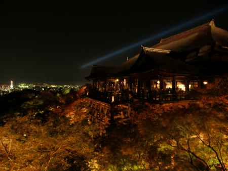 清水寺　夜1