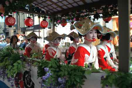 花傘巡行　祇園甲部花傘③