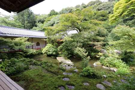 実相院 池水回遊式庭園②