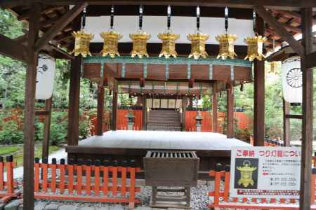 下鴨神社 出雲井於神社(下鴨神社摂社)