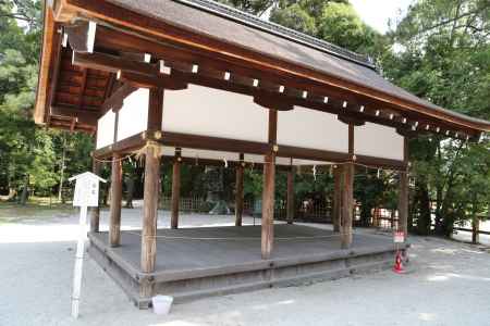 上賀茂神社 楽屋