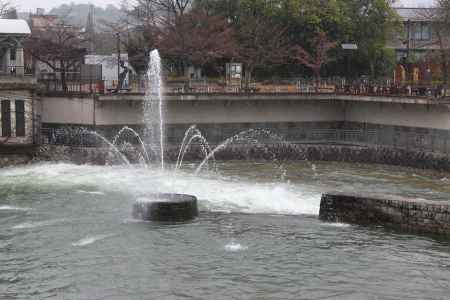 琵琶湖疏水記念館の噴水