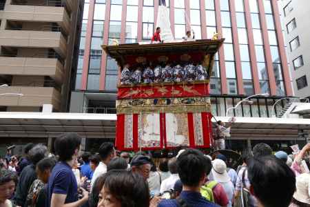 祇園祭　曳き初め