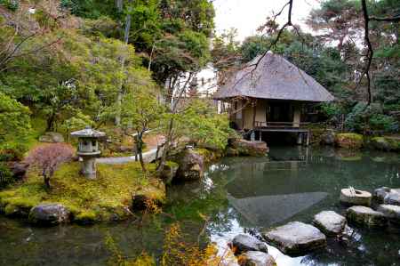 白沙村荘の風景