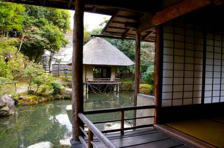 白沙村荘の風景