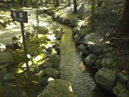 平安神宮、神苑内･小川