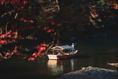 晩秋の嵐山