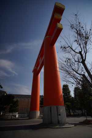 平安神宮の大鳥居