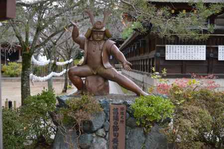 藤森神社 金太郎像