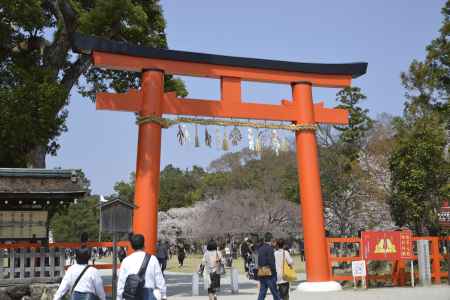 上賀茂神社　一の鳥居