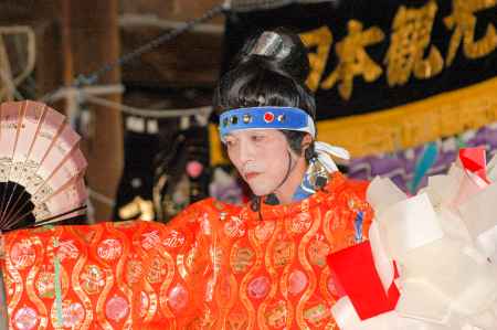 祇園祭 石見神楽　演目「牛若丸」