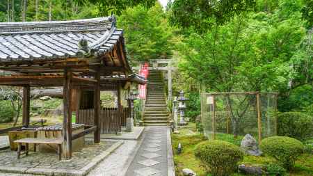 三寳寺　参道