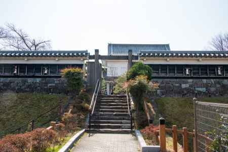 勝竜寺城公園　石段