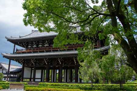 東福寺　新緑の三門