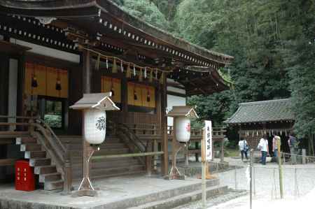 宇治上神社　拝殿