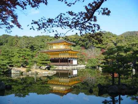 秋の金閣寺