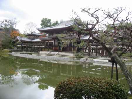 平等院鳳凰堂と阿字池