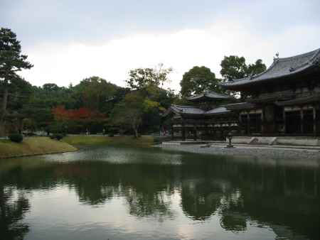 平等院鳳凰堂と阿字池