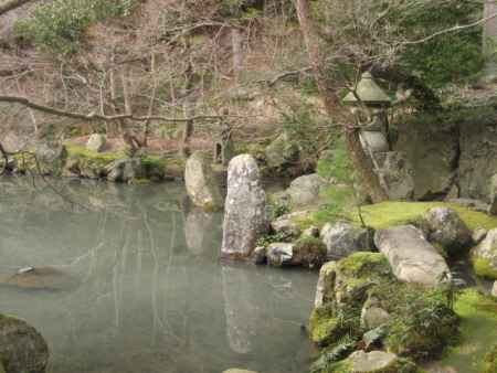 蓮華寺の池