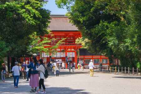 下鴨神社境内